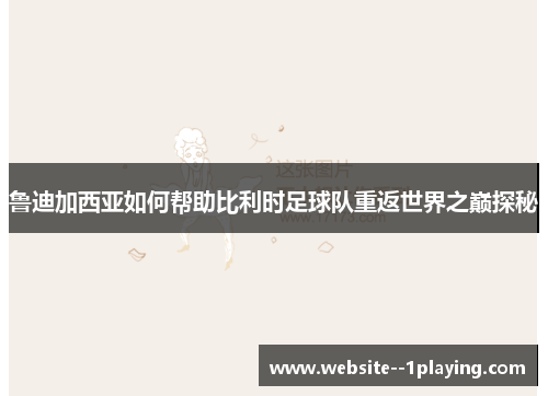 鲁迪加西亚如何帮助比利时足球队重返世界之巅探秘
